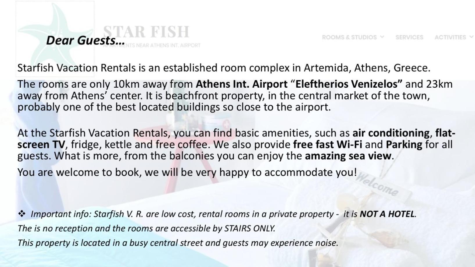 Starfish Vacation Rentals - Athens Int. Airport Луца Экстерьер фото